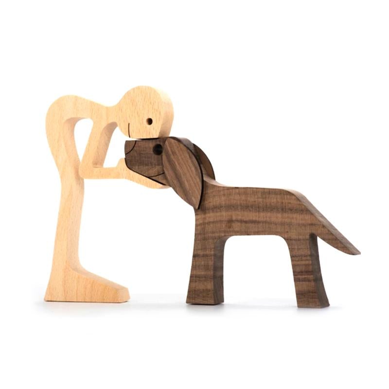 Maliben | Animal Lover Wooden Sculpture Table Decoration