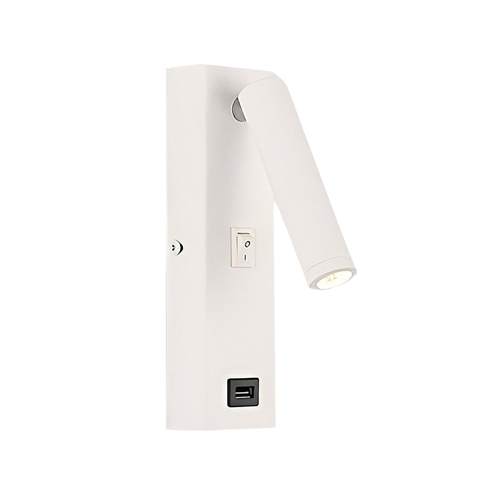 Maliben | Artilicht Luxury Wall Lamp With Adjustable Led And Usb Charging Port