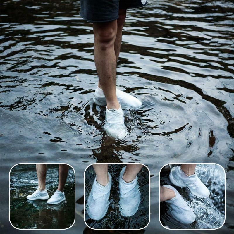 MAliben | Unisex Waterproof Silicone Overshoes, a Pair