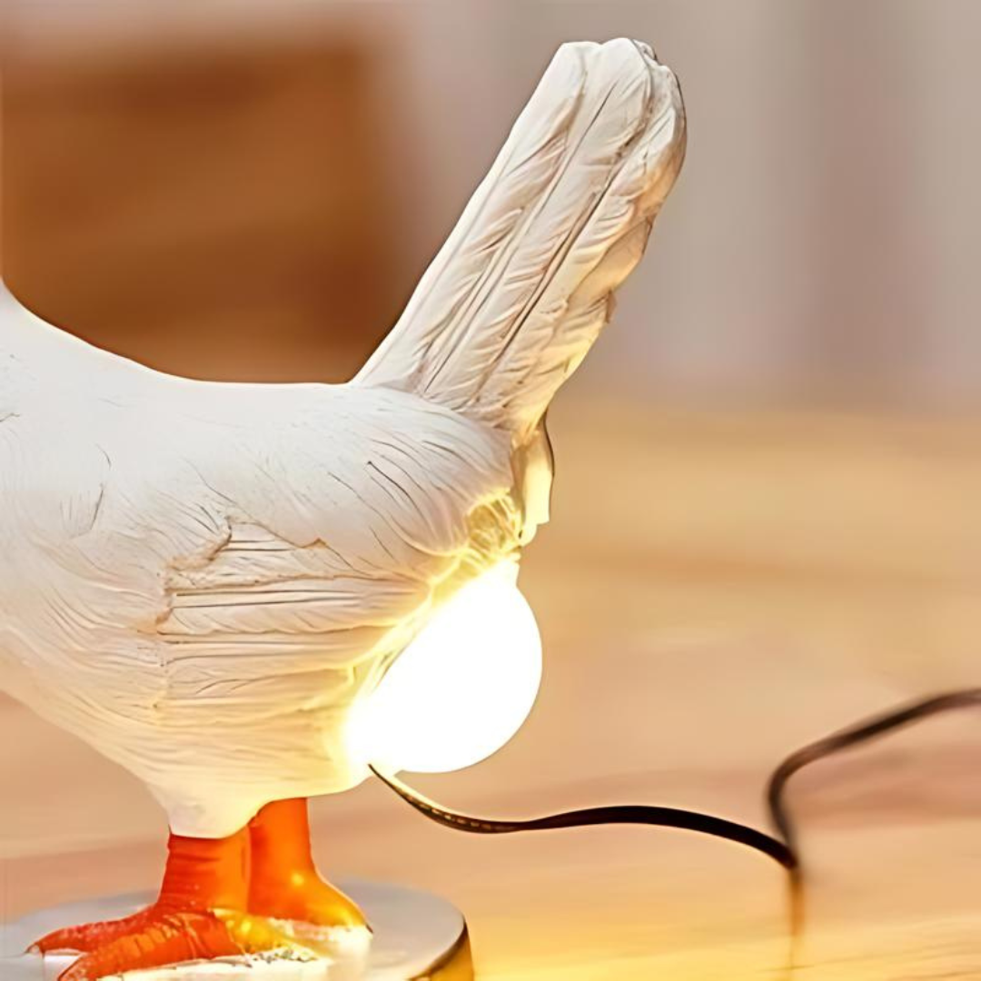 Maliben | Eggglow Table Lamp – Charming Chicken Shape With Warm Led Light