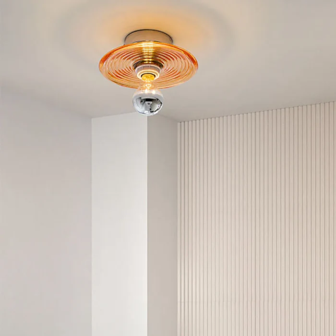 Maliben | Vintage Glass Wall Lamp