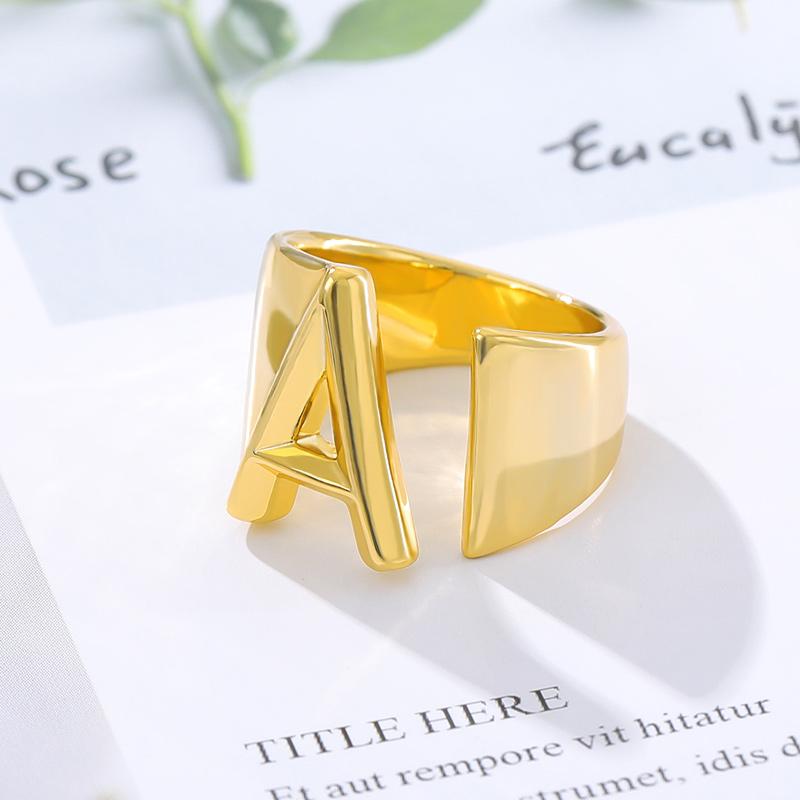 Maliben | Initial A-Z Letter Ring