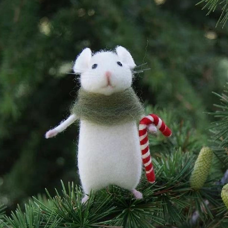 Maliben | Felt Mouse Halloween Ornament
