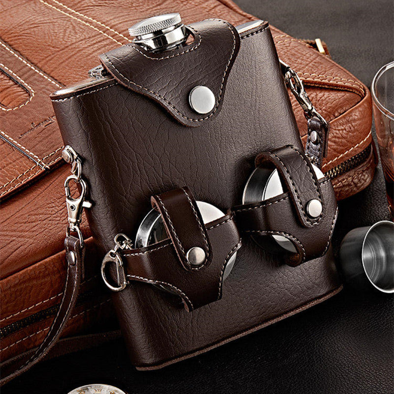 Maliben | 304 Stainless Steel Portable Hip Flask