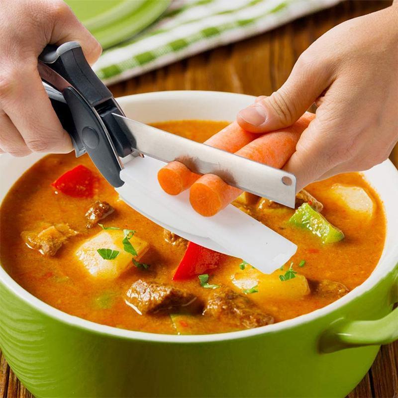 Maliben | EdgeCut | Versatile stainless steel kitchen scissors