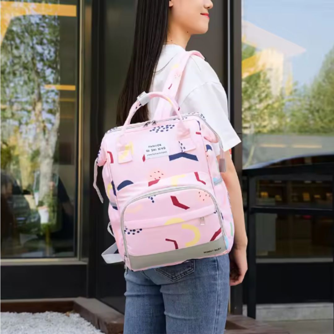 Maliben | Wrap Backpack For Parents – Large Baby Backpack With Many Compartments