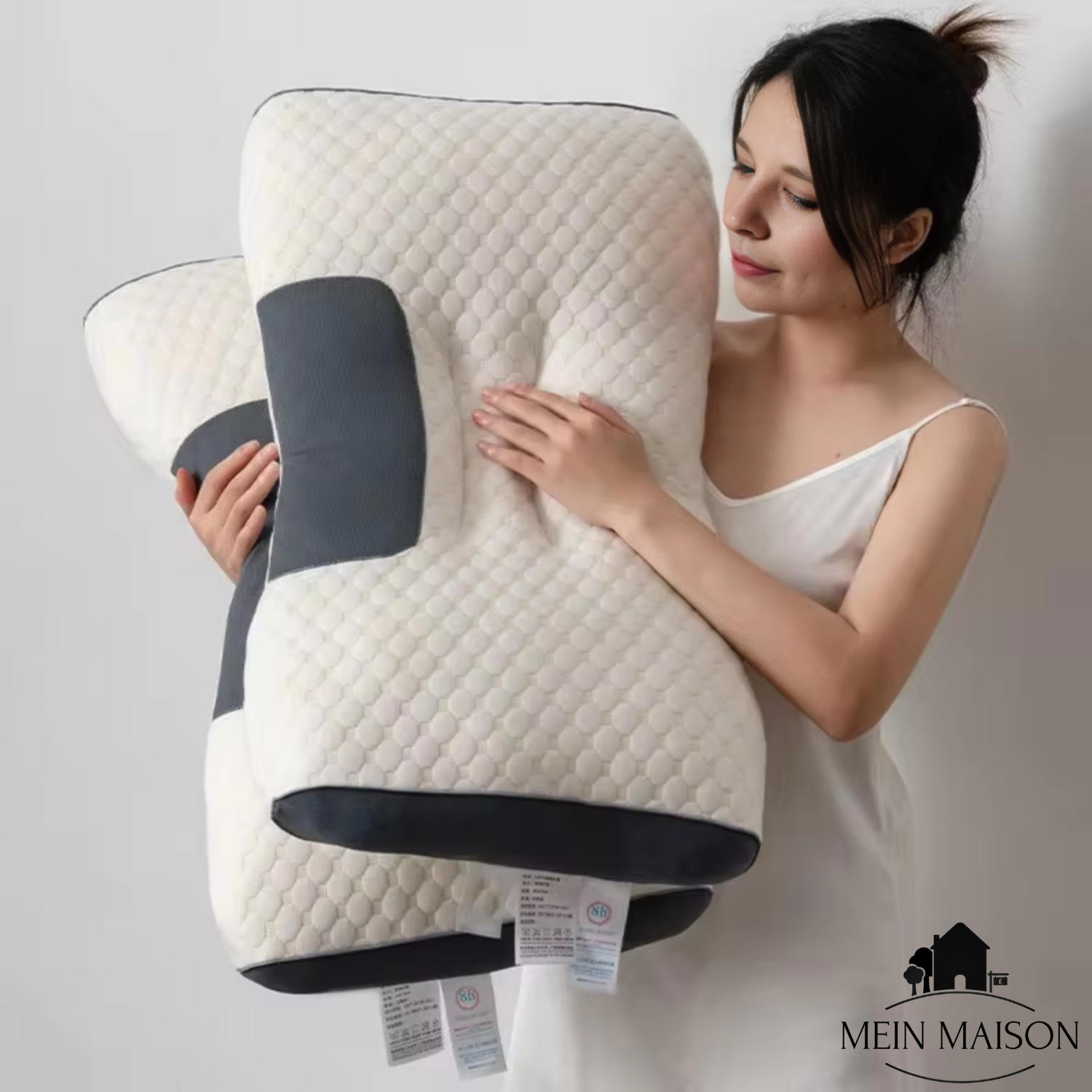 Maliben | Ergonomic Neck Pillow Memory Foam Breathable Contour