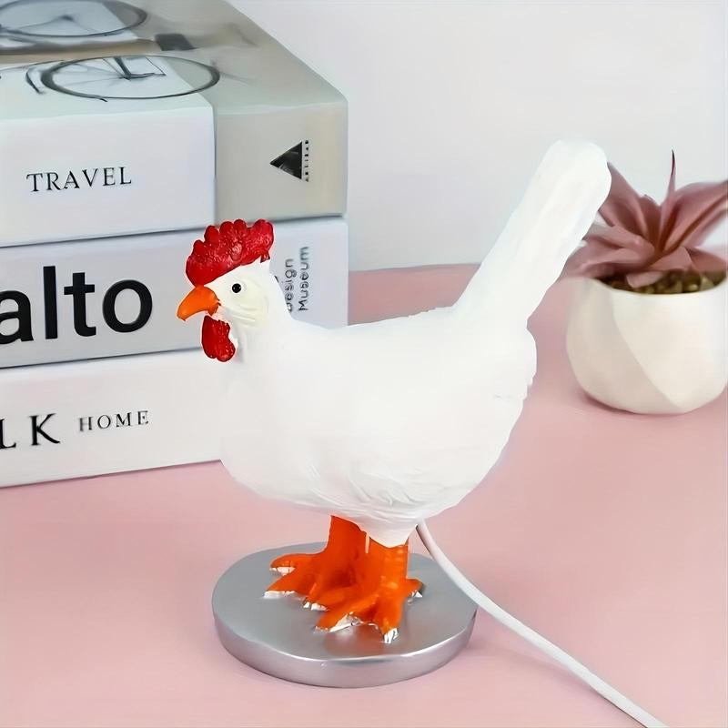 Maliben | Creative Chicken And Duck Shape Decorative Table Lamp