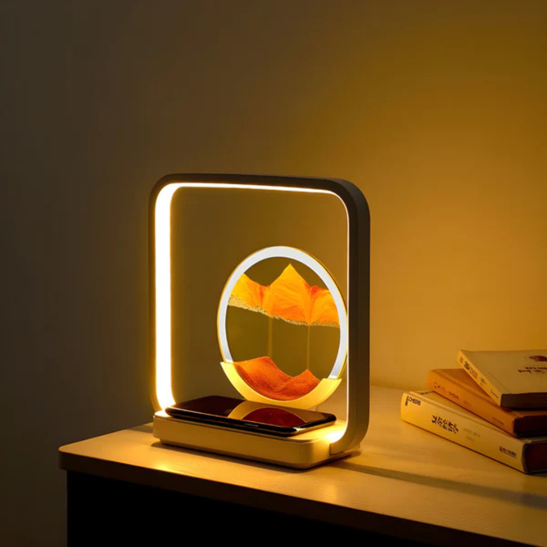 Maliben | 3d Led Night Light With Sand Stream