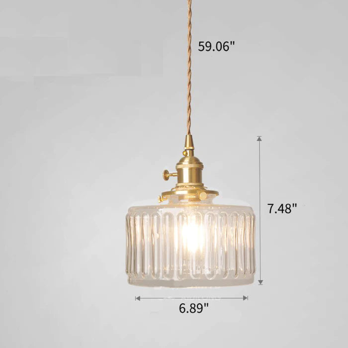 Maliben | Crystalglare - Vintage Crystal Pendant Lamp