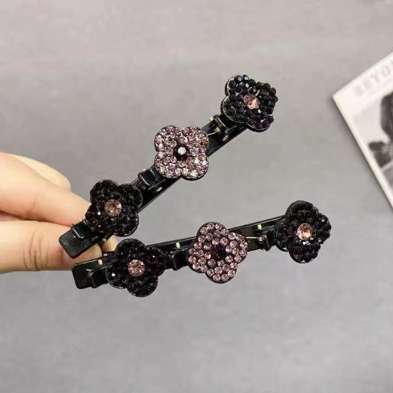 Maliben | Hair Clip With Crystal Flower