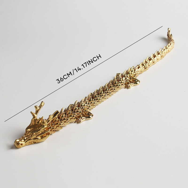 Maliben | Gold Dragon With Movable Joints