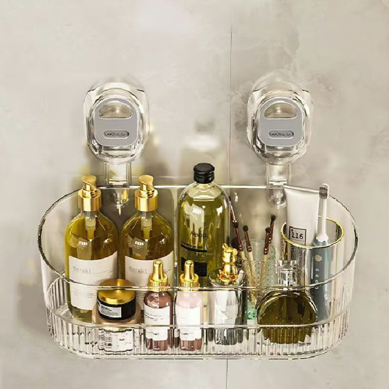 Maliben | No-Drill Bathroom Suction Cup Storage Box