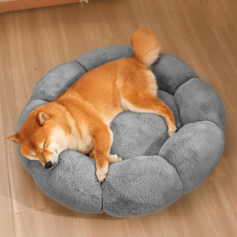 Maliben | Flower Heat Full Support Washable Decoration Dog & Cat Bed