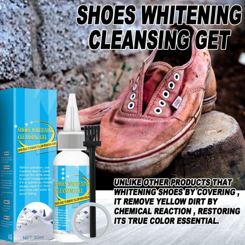 Maliben | Shoe Whitening Cleaner Gel Brush