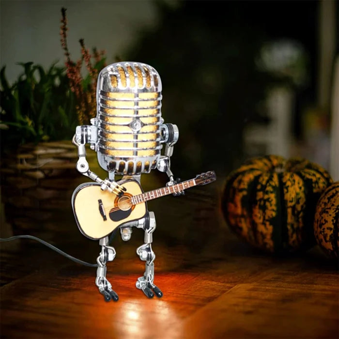 Maliben | Retro Microphone Robot