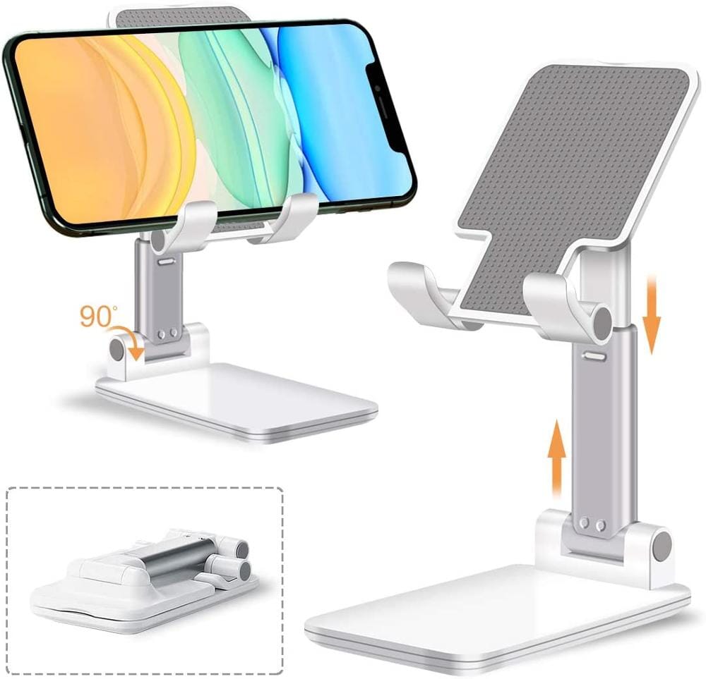 Maliben | Foldable Or White Pole Phone Desk Holder