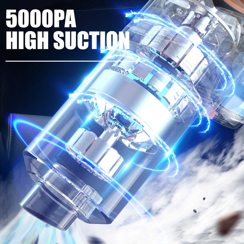 Maliben | Portable wireless handheld vacuum cleaner, cyclone suction cordless vacuum cleaner, rechargeable vacuum cleaner with strong suction power suitable for cars/offices/homes