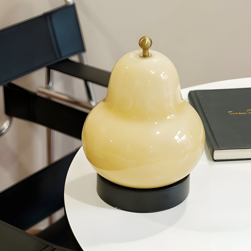 Maliben | Elegant Usb Pear-Shaped Table Lamp With Dimmable Led