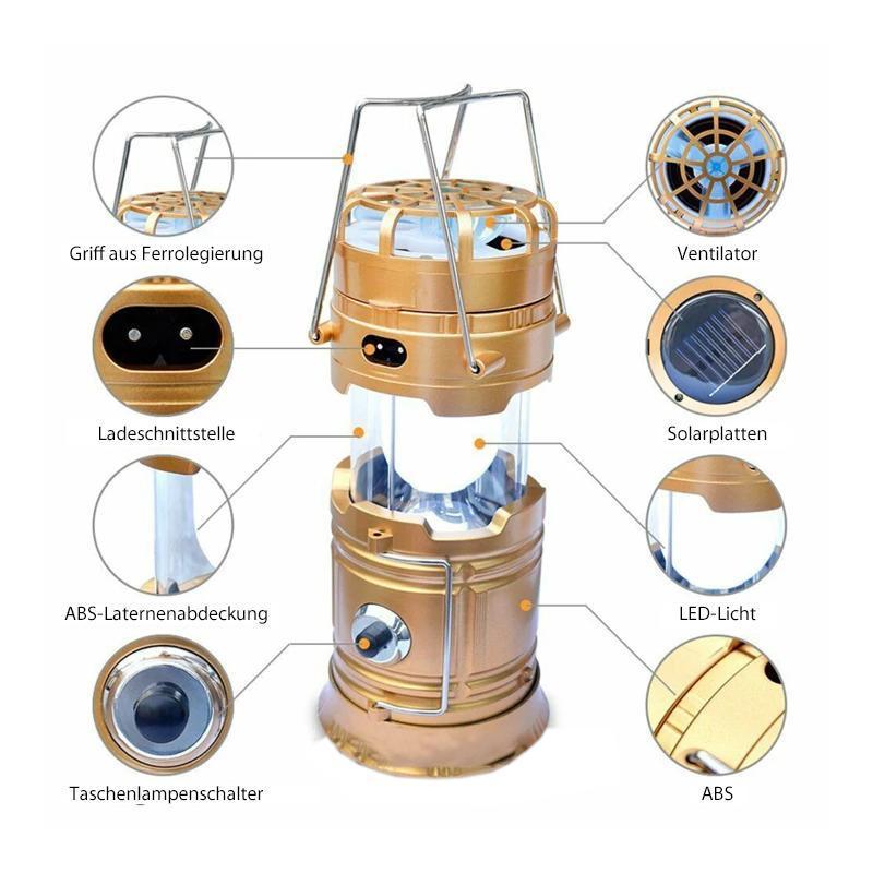 Maliben | 6 In 1 Multifunctional Camping Light
