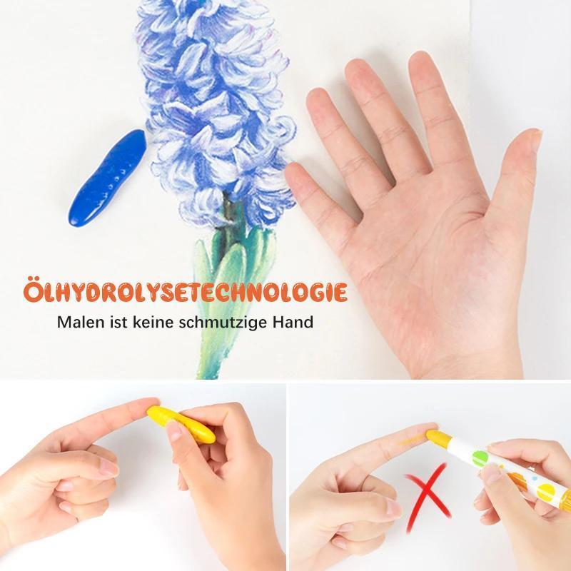 Maliben | Children's Peanut Crayons, Safe And Non-Toxic