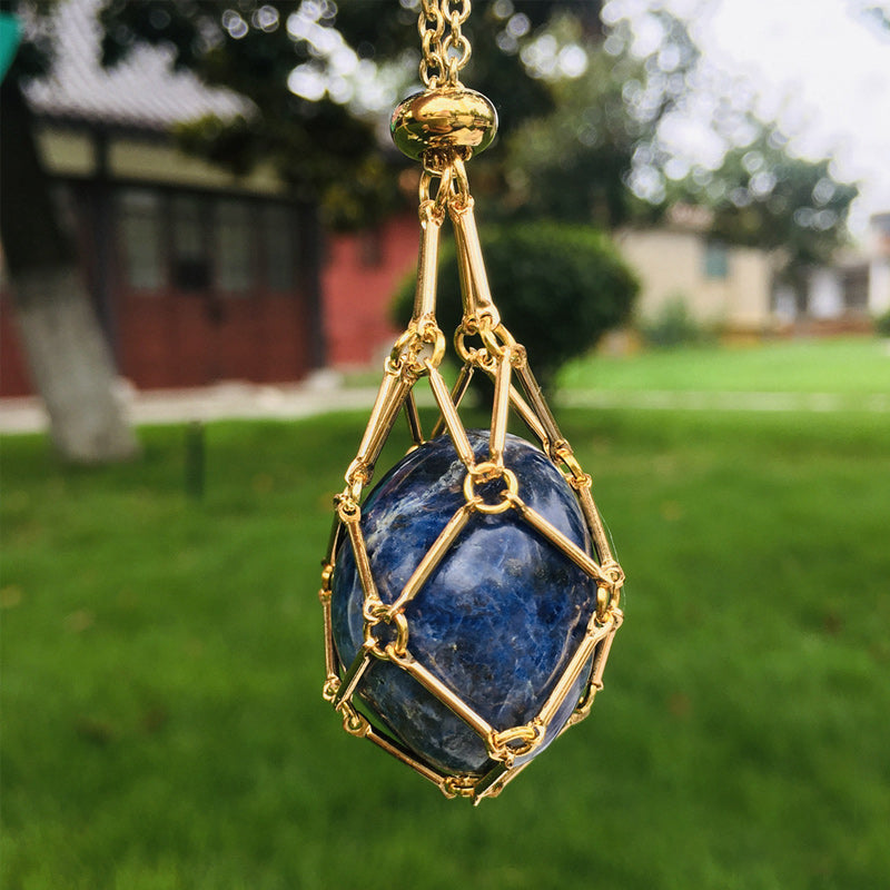 Maliben | Shiny Crystal Stone Necklace