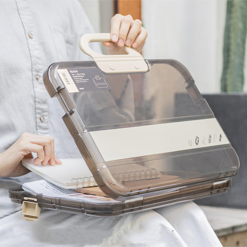 Maliben | Large Capacity Waterproof Transparent File Box