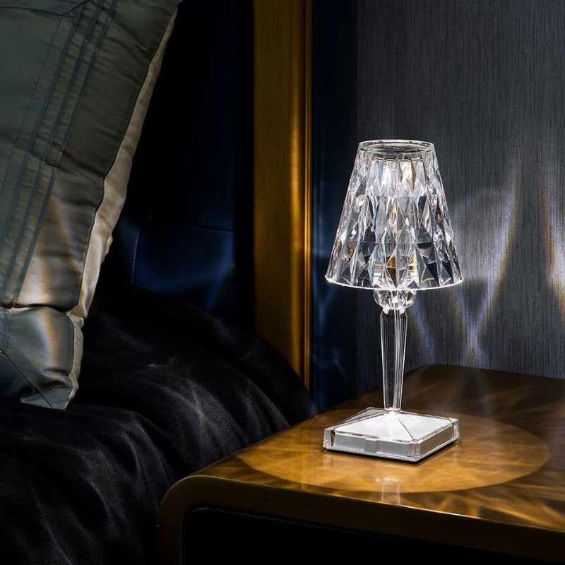 Maliben | Crystal Table Lamp With Touch Control - Lumecrystal