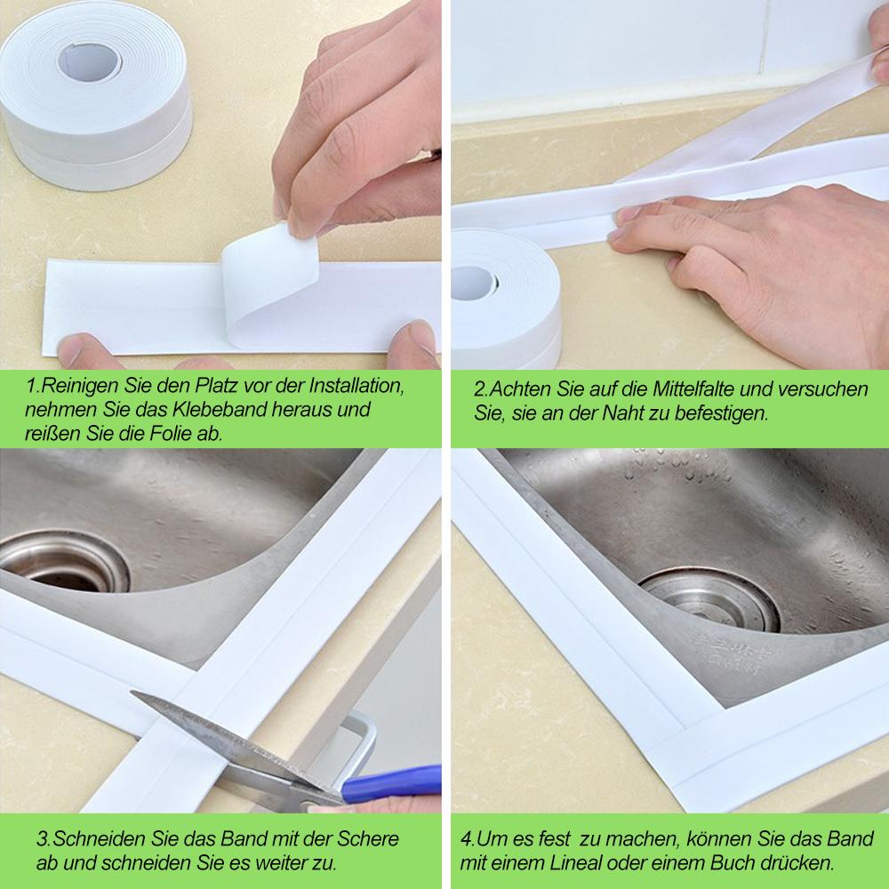 Maliben | Waterproof Tape For Kitchens And Bathrooms