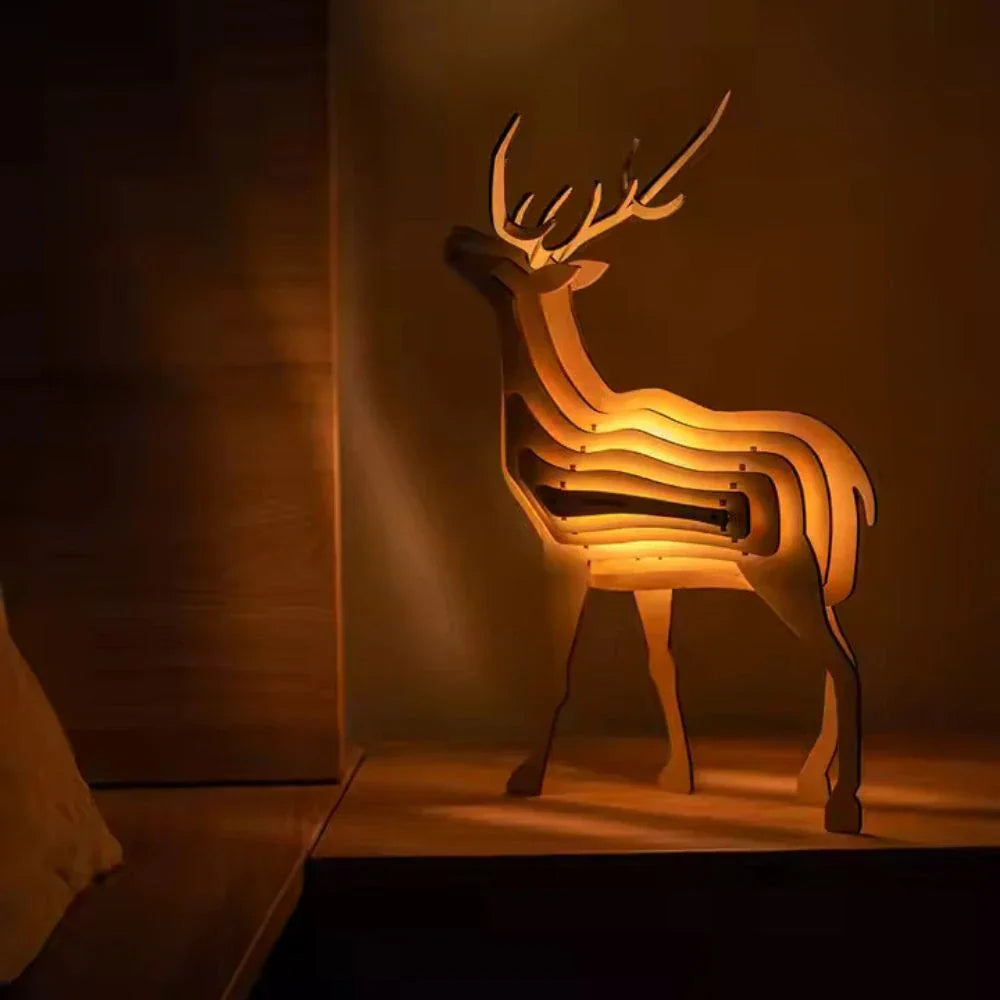 Maliben | Wildcraft Wooden Animal Light