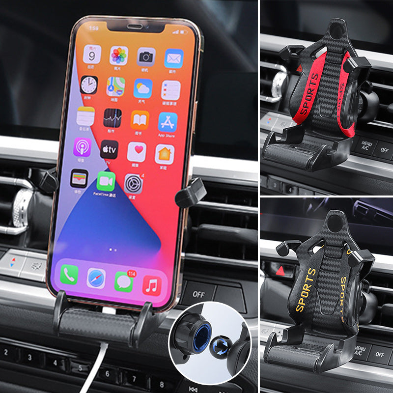 Maliben | Phone Holder Racing Seat With Seatbelt