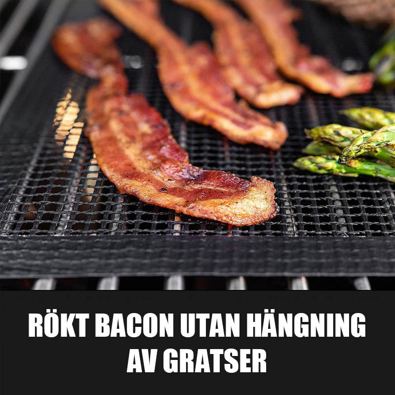 Maliben | Grillfine Bbq Grill Net / Grill Mat | Non-Stick & Reusable | Heat Resistant Up To 370 °C | For Meat, Fish & Vegetables