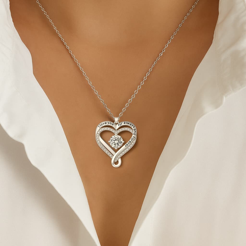 Maliben | Foreverlove | For My Wife I Will Always Love You Necklace Gift