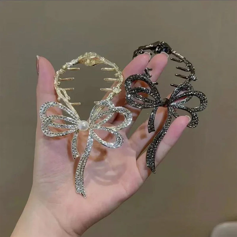 Maliben | Bow Knot Light-Luxury-Hairpin