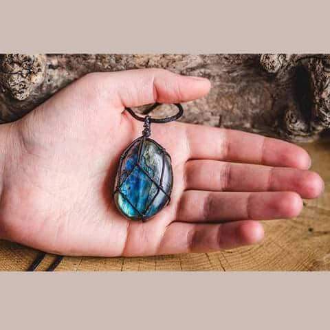 Maliben | Dragonheart Labradorite Necklace – Mystical And Energizing Jewelry For Personal Power