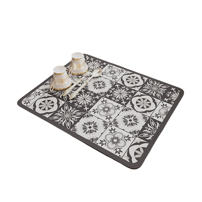 Maliben | Retro Quick-Drying Water-Repelling Mat For Kitchen-Bar-Countertops