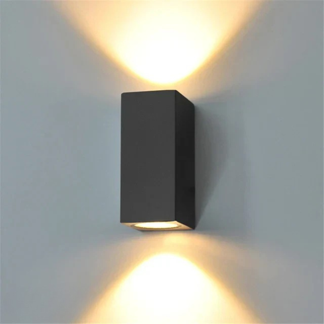 Maliben | Modern Outdoor Wall Lamp Led Black
