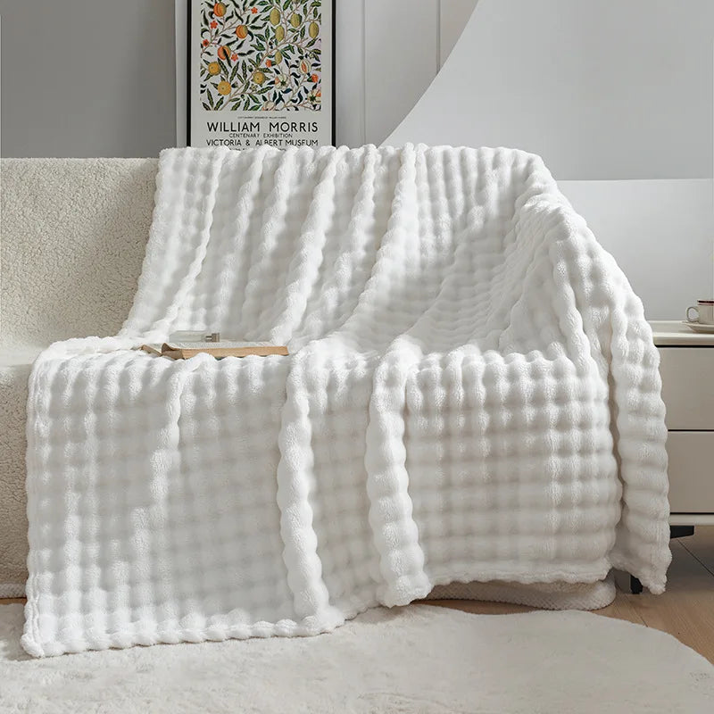 Maliben | Extra Soft Flannel Blanket - Plushbubble