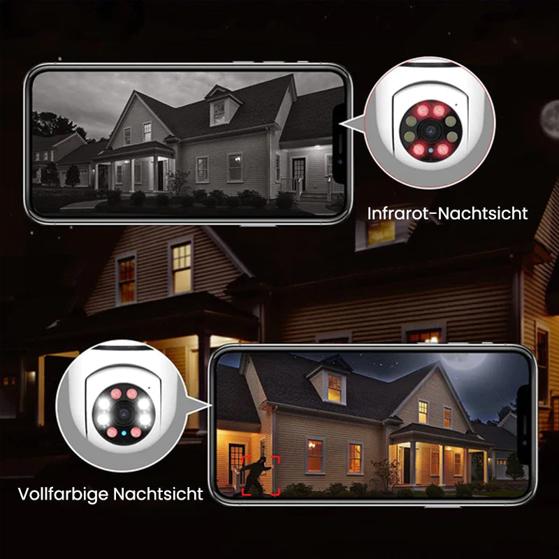 Maliben | Wireless Wifi Surveillance Camera With Bulb