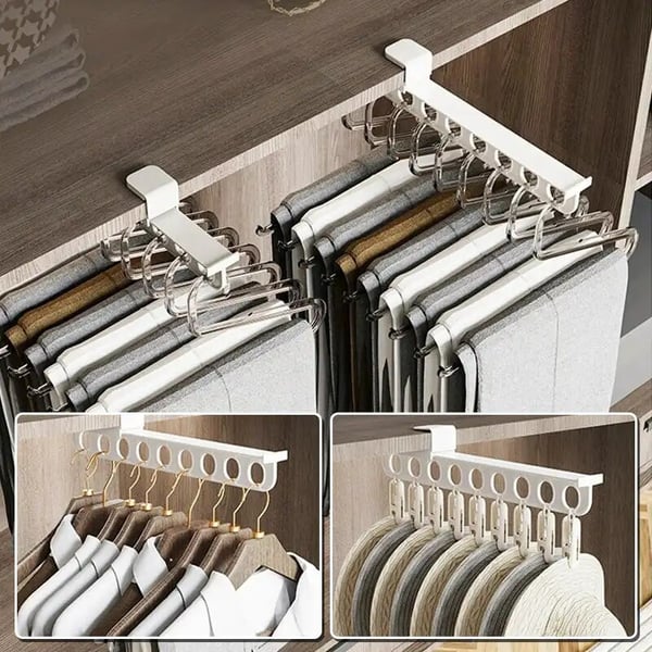 Maliben | Navobi - Pull-Out CloThes Rack - No More Clutter In the Wardrobe!