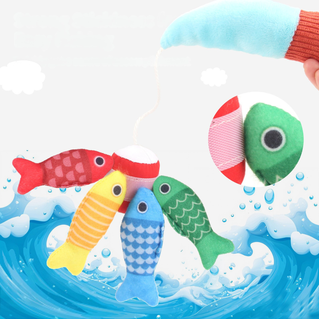Maliben | Montessori Plush Fishing Bond Toy