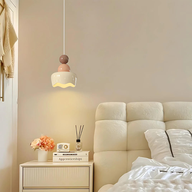Maliben | Romantic Pendant Lamp For Bedroom With Warm Lighting