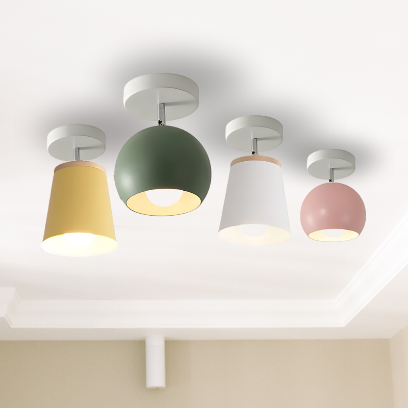 Maliben | Stylish Macaron Ceiling Lamp