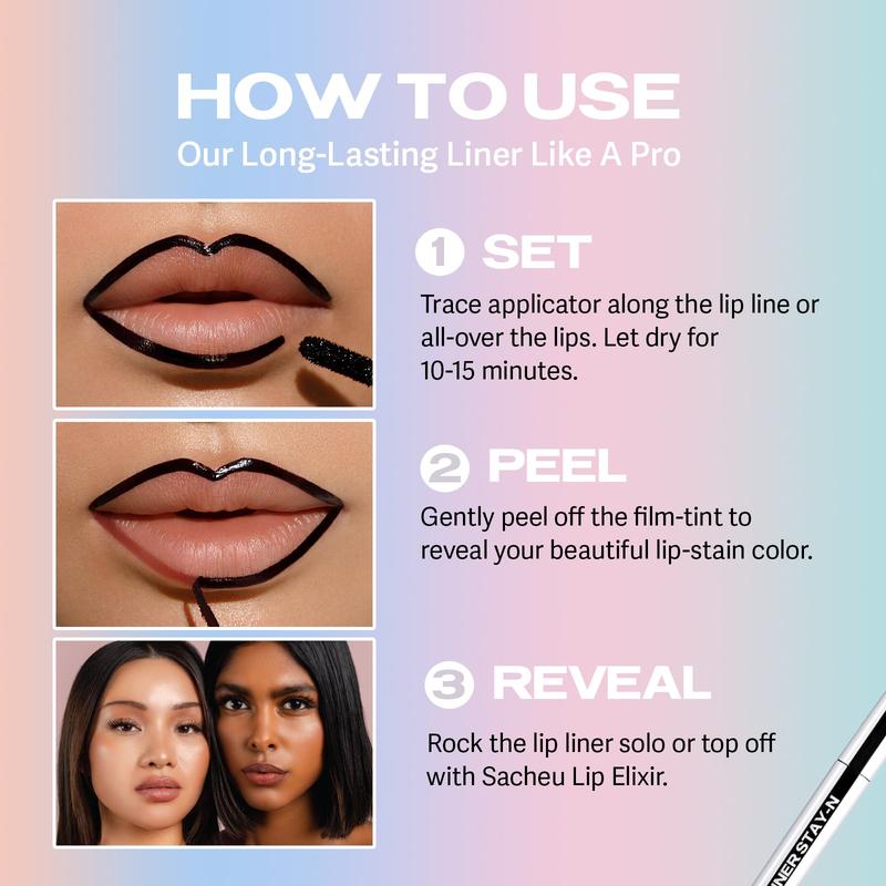 Maliben | Long-Lasting Peel-Off Lip Liner – 12-Hour Smudge-Proof Wear