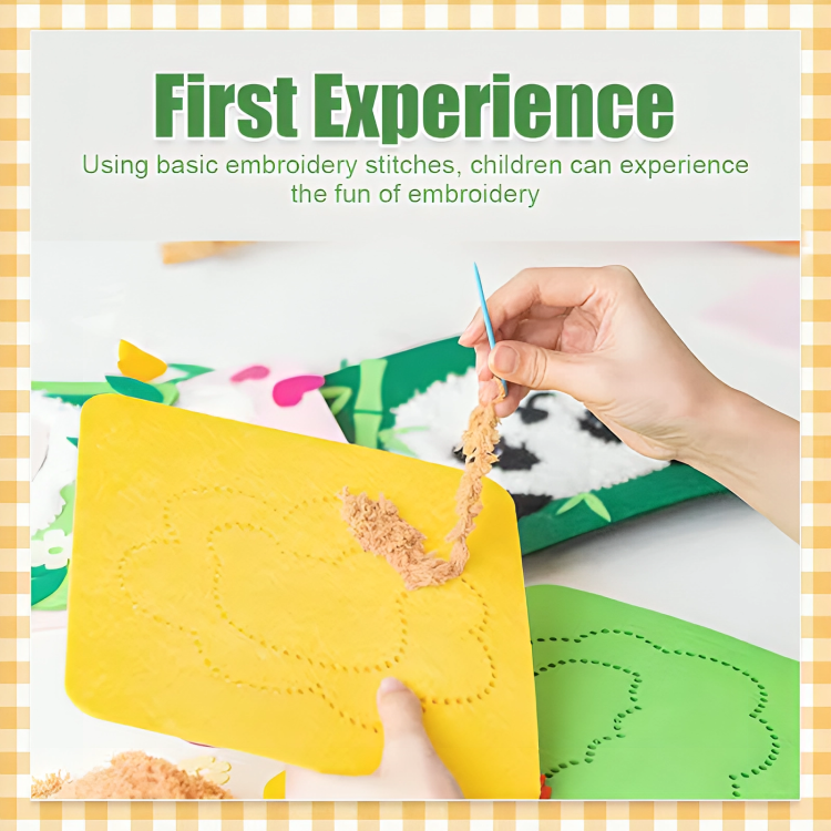Maliben | Diy Embroidery Doll Kit For Kids — Unleash Playful Creativity And Pride In Little Hands!