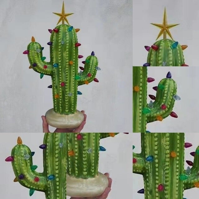 Maliben | Glowcactus – Simple Year-Round Festive Glow Without Any Watering