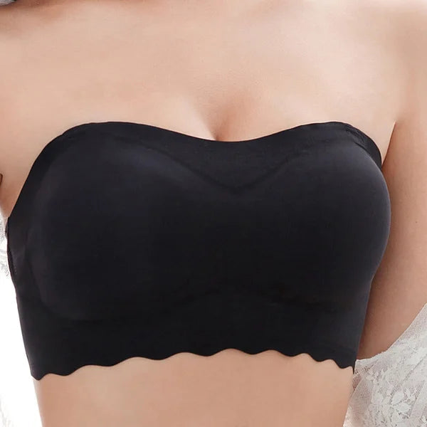 Maliben | Women Sexy Strapless Bra Invisible Push-Up Bras