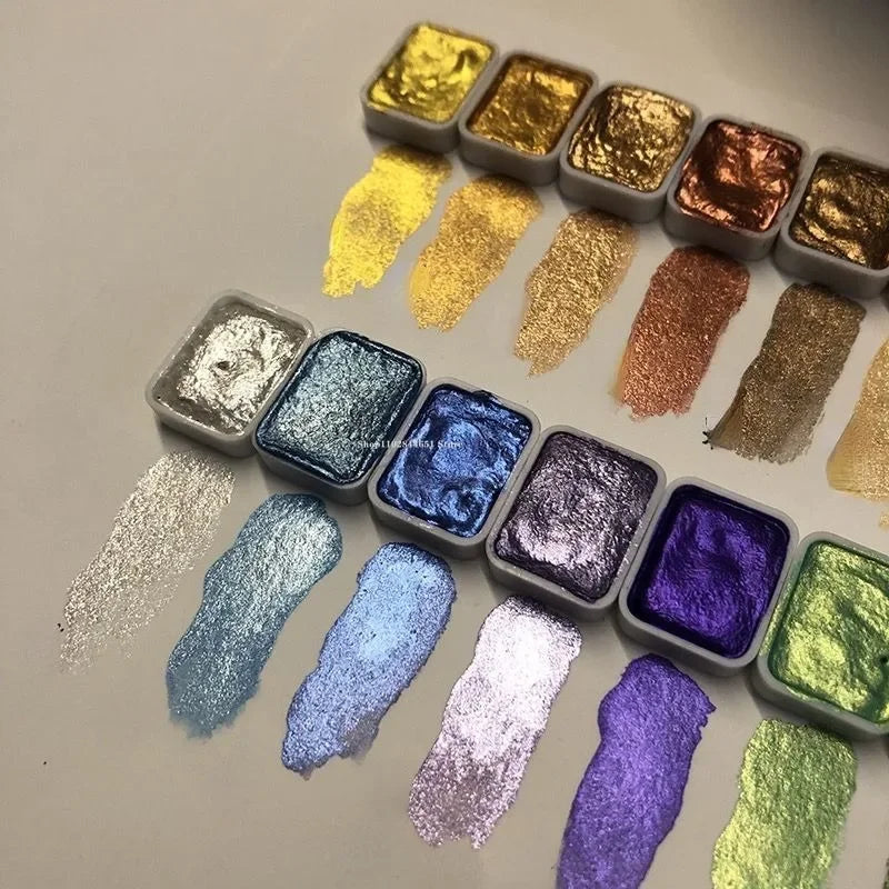 Maliben VibrantaX Art Pigment Set — Vivid Colors for Painting