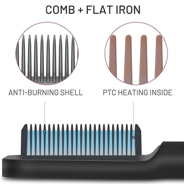 Maliben | 💖Negative Ion Hair Straightener Styling Comb