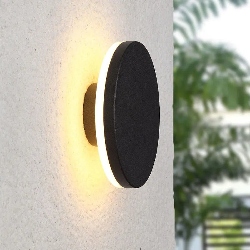 Maliben | Modern Minimalistic Outdoor Wall Lamp Led Metal